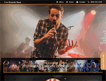 Tablet Screenshot of livekaraokeband.co.uk